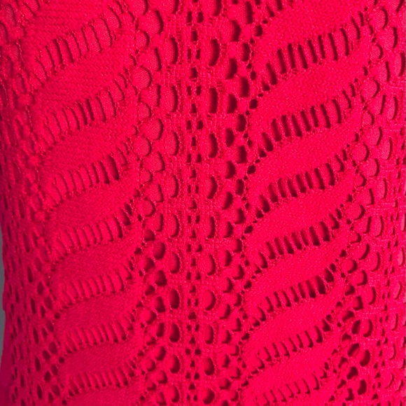 Lilly Pulitzer • Seminole Mini Dress • Crochet Zebra Lace • SZ XS • Retail $178 - Picture 5 of 14